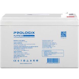 Prologix 12.8V 12AH 153.6Wh LiFePO4 battery