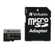 Memory card VERBATIM microSDXC Pro 256GB UHS-I U3 V30 A2 Class 10